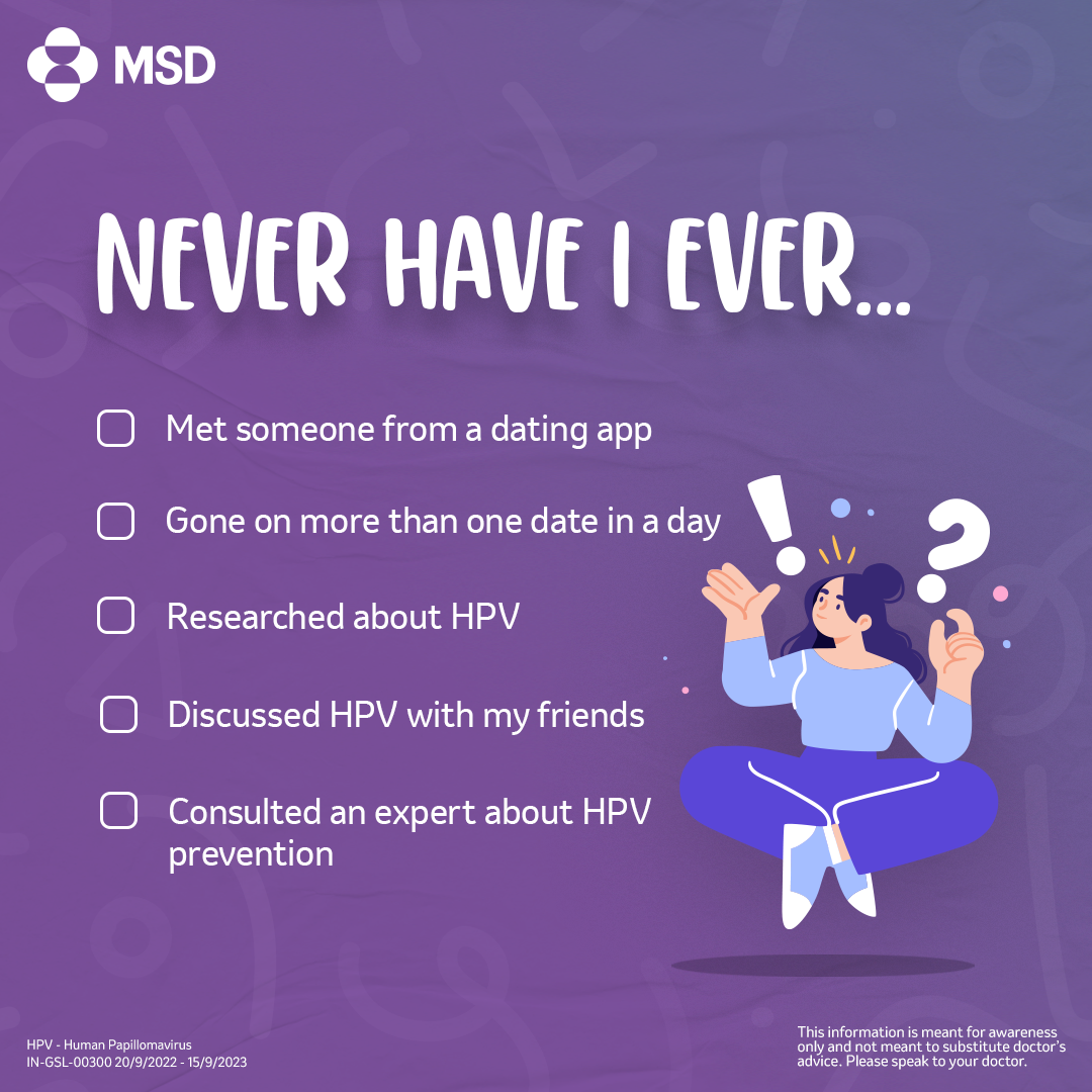 What if HPV swipes right on you?