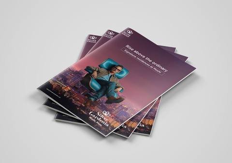 Brochure covers.
